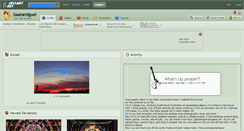 Desktop Screenshot of gaaramiguel.deviantart.com