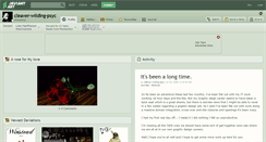 Desktop Screenshot of cleaver-wilding-psyc.deviantart.com