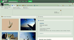 Desktop Screenshot of koktail.deviantart.com