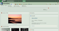 Desktop Screenshot of diamondshark.deviantart.com