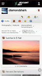 Mobile Screenshot of diamondshark.deviantart.com