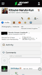 Mobile Screenshot of kitsune-naruto-kun.deviantart.com