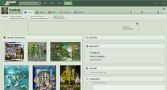 Desktop Screenshot of frankula.deviantart.com