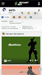 Mobile Screenshot of aorin.deviantart.com
