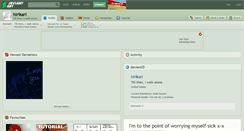 Desktop Screenshot of hirikari.deviantart.com