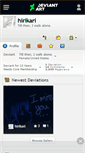 Mobile Screenshot of hirikari.deviantart.com