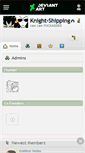 Mobile Screenshot of knight-shipping.deviantart.com