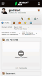 Mobile Screenshot of gavinholt.deviantart.com