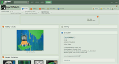 Desktop Screenshot of courtwhite13.deviantart.com