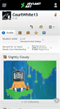 Mobile Screenshot of courtwhite13.deviantart.com