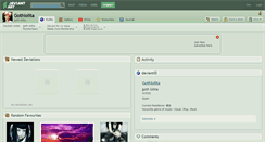 Desktop Screenshot of gothlolita.deviantart.com