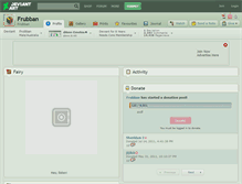 Tablet Screenshot of frubban.deviantart.com