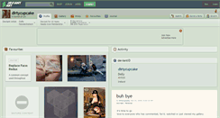 Desktop Screenshot of dirtycupcake.deviantart.com