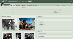 Desktop Screenshot of noborders.deviantart.com