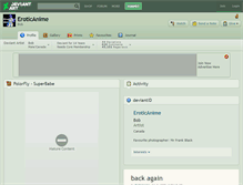 Tablet Screenshot of eroticanime.deviantart.com
