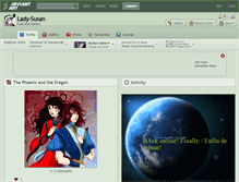 Tablet Screenshot of lady-susan.deviantart.com