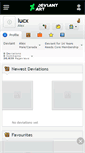 Mobile Screenshot of lucx.deviantart.com