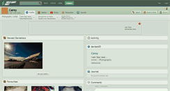 Desktop Screenshot of carey.deviantart.com