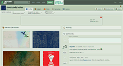 Desktop Screenshot of moonunderwater.deviantart.com