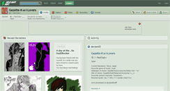 Desktop Screenshot of gazette-k-a-i-lovers.deviantart.com