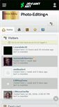 Mobile Screenshot of photo-editing.deviantart.com