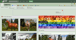 Desktop Screenshot of magsislove.deviantart.com