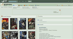 Desktop Screenshot of garzahinojosa.deviantart.com
