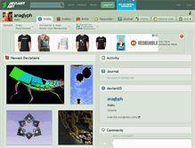 Tablet Screenshot of anaglyph.deviantart.com