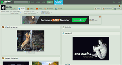 Desktop Screenshot of an1ta.deviantart.com