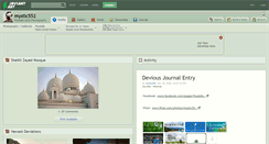 Desktop Screenshot of mystic552.deviantart.com