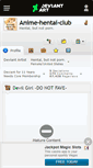 Mobile Screenshot of anime-hentai-club.deviantart.com