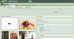 Desktop Screenshot of fracielle.deviantart.com
