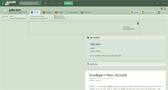 Desktop Screenshot of julie-kun.deviantart.com