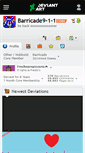Mobile Screenshot of barricade9-1-1.deviantart.com