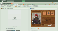 Desktop Screenshot of homunculuslover.deviantart.com