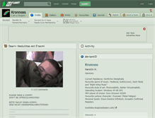 Tablet Screenshot of kronnoss.deviantart.com