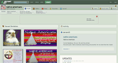 Desktop Screenshot of native-americans.deviantart.com