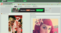 Desktop Screenshot of devillephotography.deviantart.com