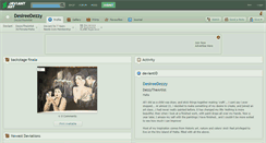 Desktop Screenshot of desireedezzy.deviantart.com