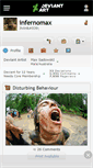 Mobile Screenshot of infernomax.deviantart.com