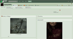 Desktop Screenshot of insomnolepsy.deviantart.com