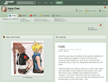 Tablet Screenshot of kaze-chan.deviantart.com