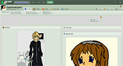 Desktop Screenshot of explosiveexpert.deviantart.com