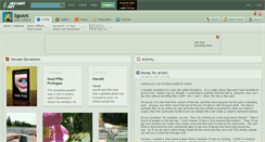 Desktop Screenshot of egoant.deviantart.com