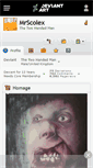 Mobile Screenshot of mrscolex.deviantart.com