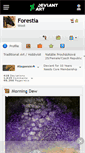 Mobile Screenshot of forestia.deviantart.com