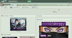 Desktop Screenshot of danrockster.deviantart.com