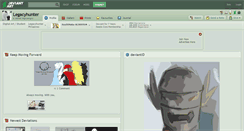 Desktop Screenshot of legacyhunter.deviantart.com