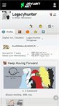 Mobile Screenshot of legacyhunter.deviantart.com