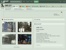 Tablet Screenshot of eagle-3y3.deviantart.com
